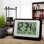 La Crosse Technology W88631 Digital Atomic Black Wall Clock - Image 6