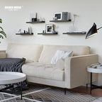 RICHER HOUSE 5 Set Floating Wall Mounted Shelves, Modern Picture Ledge Shelf - Image 5