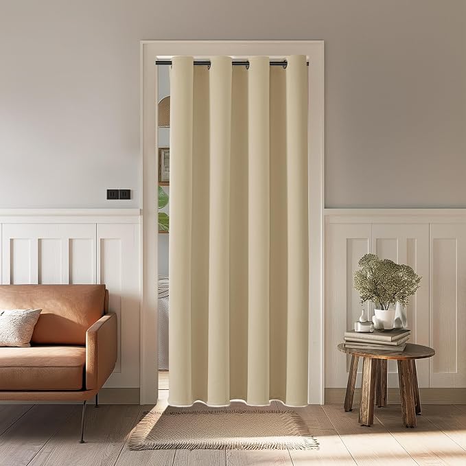 ChrisDowa Blackout Curtains 80 Inches Long - Image 2