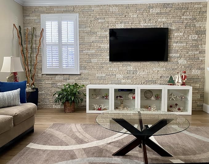 AirStone Primary Stones: Ocean View Color Blend, Manufactured Stone Wall - Image 3