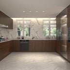 BOMENG Large Walnut Wood Wallpaper Peel and Stick Matte 32"x591" Dark Brown - Image 7