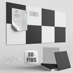 TSJOFFICE Large Cork Board for Wall by TSJOFFICE-WipeCleanThinkGreenWorkSmart