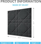 3D Wall Panels, Velvety Touch, Soundproof, Feathery Texture, Decorative Panels - Image 2