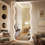 Hasipu Wavy Full Length Mirror by Whatssuitableisthebest