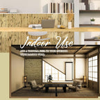Juexica 1 Pcs Natural Bamboo Wall Panel - Image 4