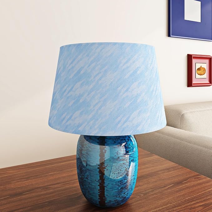 ReWallpaper 30in x 16.5ft Blue Textured Wallpaper Stick and Peel Crushed Velvet - Image 6