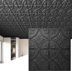 Art3d Drop Ceiling Tiles 24x24in., Wainscoting Panels Glue Up 2ft x 2ft - Image 2