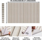 Wood Slat Peel and Stick Wallpaper - Image 2