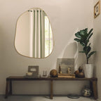 PERFNIQUE Irregular Wall Mirror Asymmetrical Mirror, Decorative Modern Boho - Image 7