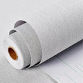 Grasscloth Peel and Stick Wallpaper Gray Fabric Wallpaper Faux Linen Wallpapers by HellKitWallpaper