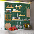PegBoard, Heavy Duty Peg Board for Walls Home, Garage Tool Storage, Craft Room - Image 7