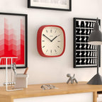JONES CLOCKS® Marvel wall Clock | Modern Retro Rounded Square Clock | 10 inch | - Image 5