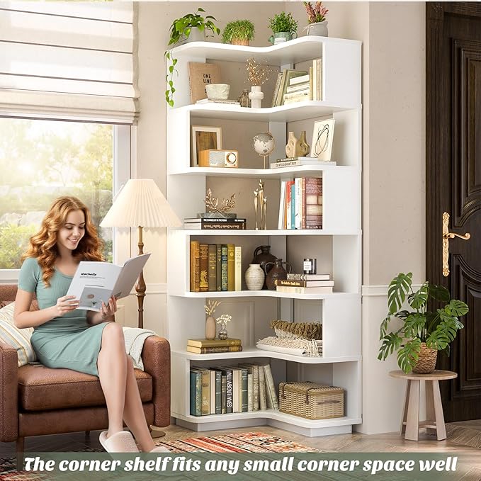 Armocity Corner Book Shelf - Image 6