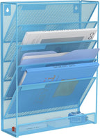 Kuntine.B 6-Tier Wall File Organizer Hanging File Organizer Cubicle Organizer by KuntineB