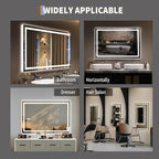 GarveeHome 45x30 LED Bathroom Mirror - Image 7