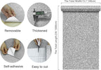 CHIHUT 15.7''x236'' Silver Glitter Contact Paper Peel and Stick Wallpaper - Image 2