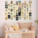 Containlol 60 Pcs Vintage Wall Collage Kit Maximalist Paintings Art Prints - Image 4