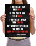 Pyradecor Keep Moving Forward Motivational Classroom Positive Quotes - Image 5