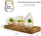 Sorbus Floating Shelves for Wall – 16 Inch Floating Shelf for Kitchen, Living - Image 3