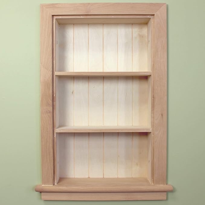 14x24 Aiden Recessed Wall Niche Medicine Cabinet Replacement, in The Wall - Image 6
