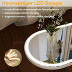 Koonmi Full Length Mirror with LED Lights 56"x20" - Image 4