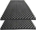 2 PCS Acoustic Panels, High Density Fireproof Noise Cancelling Foam Studio Foam by KTOESHEO