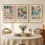 Framed Abstract Matisse Wall Art - Image 3