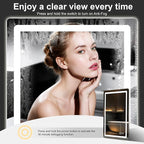 TRAHOME 36"x24" LED Bathroom Vanity Mirror - Image 2