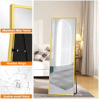 TRAHOME Standing Mirror Full Length Mirror - Image 6