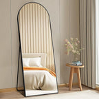 DUMOS 56"x15" Arched Full Length Floor Mirror, Full Body Mirror - Image 6