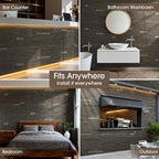 Faux Stone Brick Wall Panels, Lightweight PU Faux Rock Wall Panels, Easy DIY - Image 8