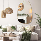 PERFNIQUE Irregular Wall Mirror Asymmetrical Mirror, Decorative Modern Wall - Image 4