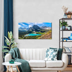 Glacier National Park Wall Art Saint Mary Lake Landscape Canvas Wall Decor - Image 5