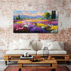 Flower Wall Art Vintage White Floral Canvas Pictures Abstract Blooming Flower - Image 2