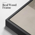 Extra Large Framed Black and White Abstract Wall Art - Image 6