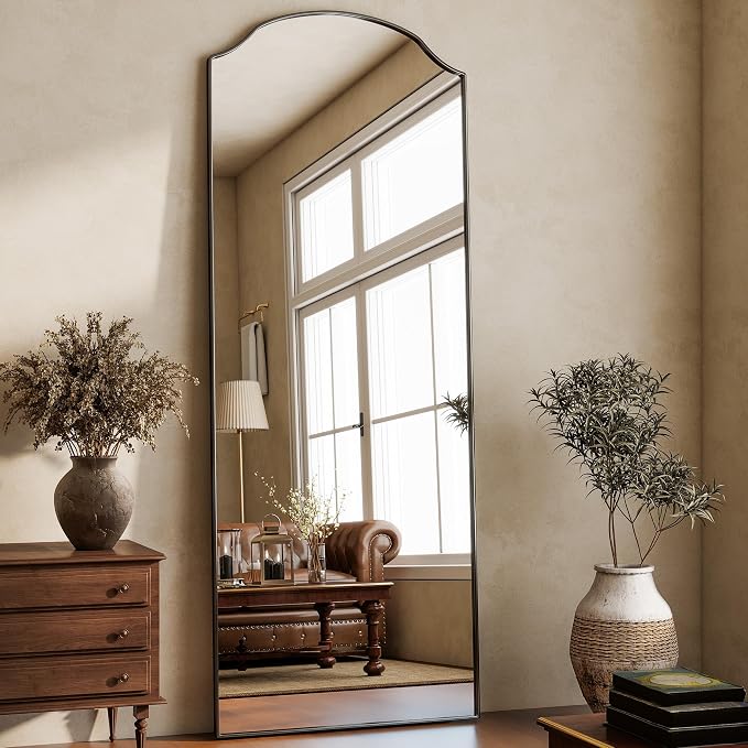 Arched Full Length Mirror Full Body Mirrors - Image 7