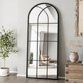 Mirror Full Length, Oversize Farmhouse Standing Wall Mirrors Hanging or Leaning by ZMYCZ