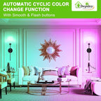 Depuley Battery Operated Wall Sconce: Set of 2 Wireless Wall Lights - Image 4