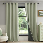 FMFUNCTEX 100% Blackout Curtains by Fmfunctex