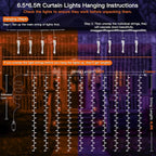 suddus Color Changing Curtain Lights - Image 7