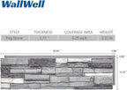 Faux Stone Wall Panels 2-Pack PU Stone Veneer Siding, Mortarless Faux Rock - Image 7