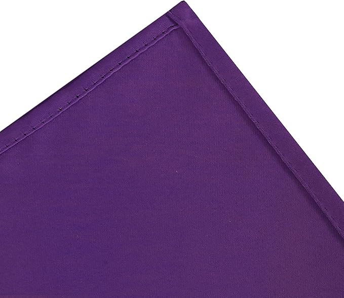 LEMOMO Purple Blackout Curtains 34 x 84 Inch Length/Set of 2 Curtain - Image 8