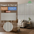 4 Pack Large Acoustic Panels 47.2”x23.6”, Decorative Acoustic Wall Panel - Image 3