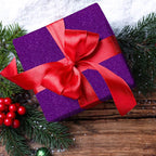 CHIHUT Dark Purple Glitter Wallpaper Stick and Peel - Image 7