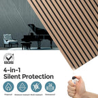 AKUMAX 4 Pack Acoustic Panels, Wood Slat - Image 3