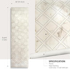Ansehan Hand-Crafted Wallcovering HA5005 Droplets 36" W x8 Yard L Textured - Image 6