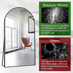 Beauty4U 76" x 37" Arched Full Length Mirror - Image 5