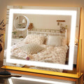 FENNIO Vanity Mirror with Lights 22''x18'' Makeup Mirror with Lights, Lighted by FENNIOLEDMIRRORS