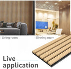 Art3d 4-Piece Wood Slat Acoustic Panels - Image 5