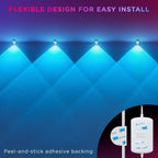Enbrighten Spectrum Remote Controlled Indoor Accent Wall String Lights - Image 7